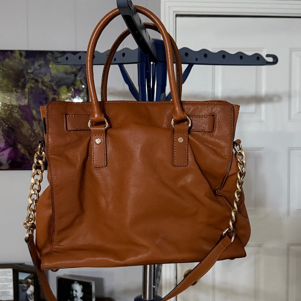 Brown Leather Tote Bag - Picture 2 of 6